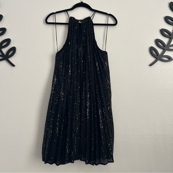 Banana Republic Black Sequin Dress | Size Small - Picture 2 of 6